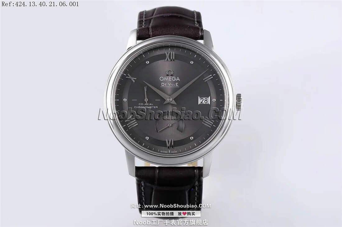  Omega 欧米茄 De Ville 碟飞系列 Prestige 典雅系列 424.13.40.21.01.00 黑盘 最高品质版本