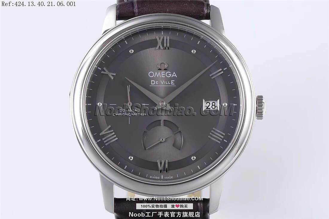  Omega 欧米茄 De Ville 碟飞系列 Prestige 典雅系列 424.13.40.21.01.00 黑盘 最高品质版本