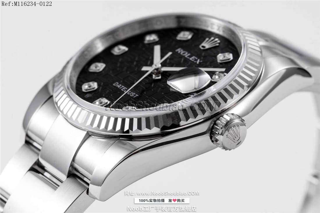 Rolex 劳力士 Datejust 日志型36MM系列 11623 黑纪念花纹盘镶钻