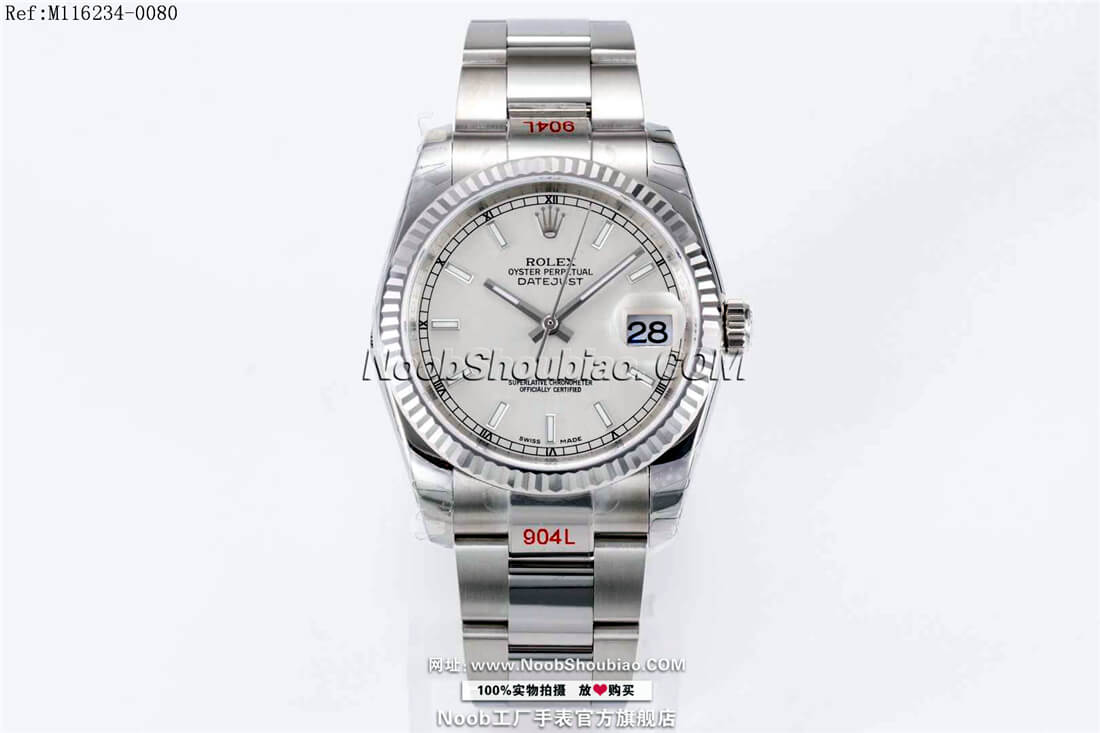 NOOB厂 Rolex 劳力士 Datejust 日志型36MM系列 116234银盘