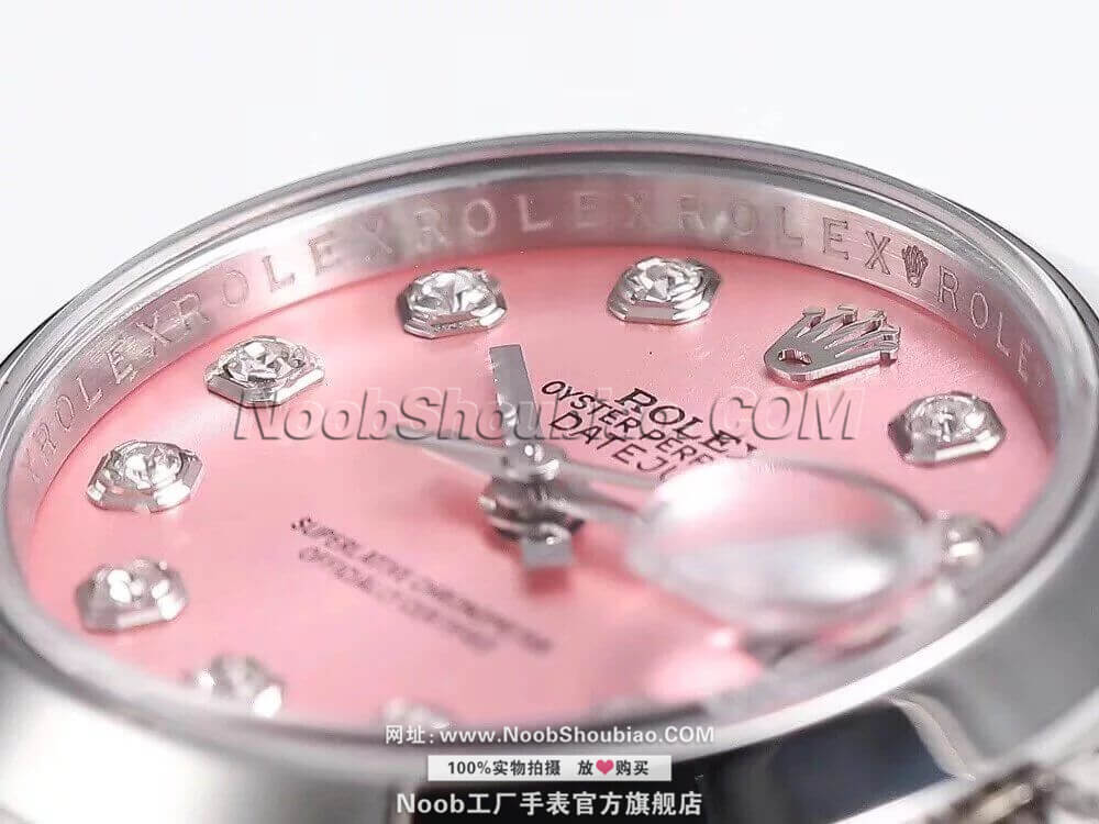 劳力士 178384-NG-63160 蚝式恒动系列复刻价格 镶钻腕表 白盘 最高品质版本