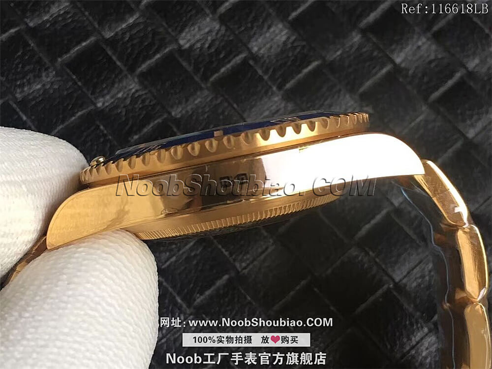 劳力士 Rolex 潜航者 Submariner 蓝水鬼 116618LB 18K包黄金