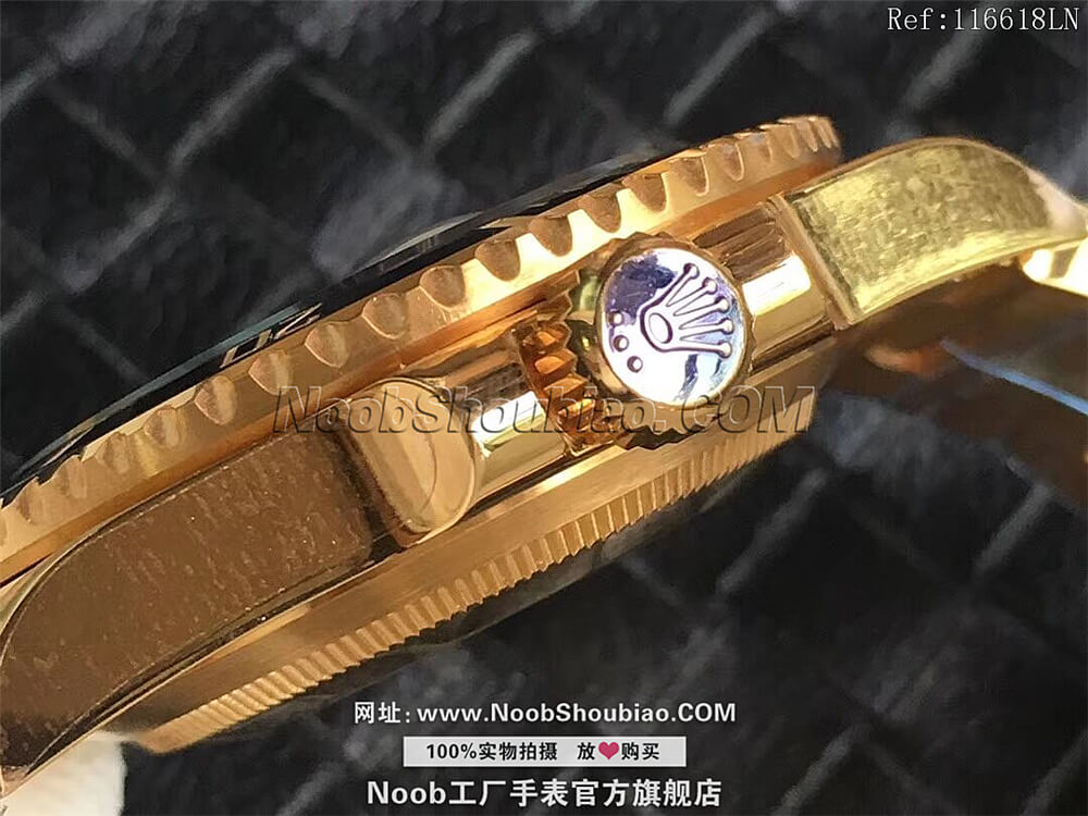 劳力士 Rolex 潜航者 Submariner 蓝水鬼 116618LN 18K包黄金