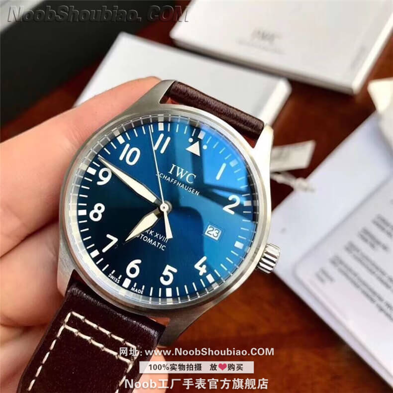 【原厂配件组装】IWC 万国 马克十八 飞行员系列 IW327004