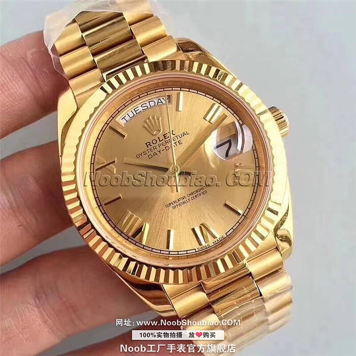 Rolex 劳力士 星期日历型40系列 228238-83418 18K黄金 