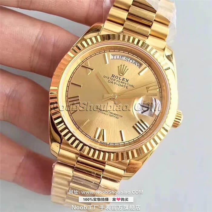 Rolex 劳力士 星期日历型40系列 228238-83418 18K黄金 