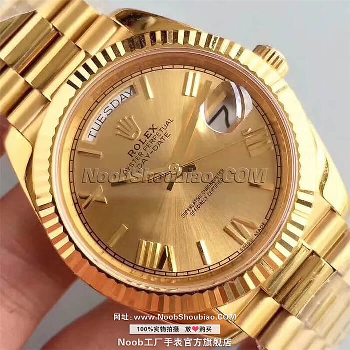 Rolex 劳力士 星期日历型40系列 228238-83418 18K黄金 