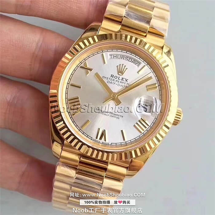 Rolex 劳力士 星期日历型40系列 m228238-0042 18K黄金 