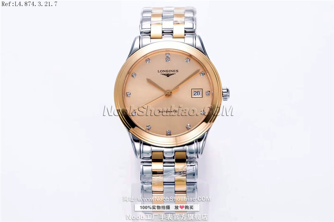 Longines 浪琴 优雅 军旗系列 L4.874.3.32.7 N厂手表
