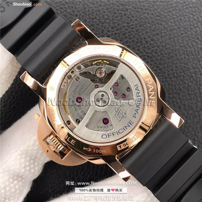 沛纳海 Panerai LUMINOR SUBMERSIBLE 1950 3 DAYS AUTOMATIC ORO ROSSO PAM00684 Pam684 玫瑰金 霍建华同款