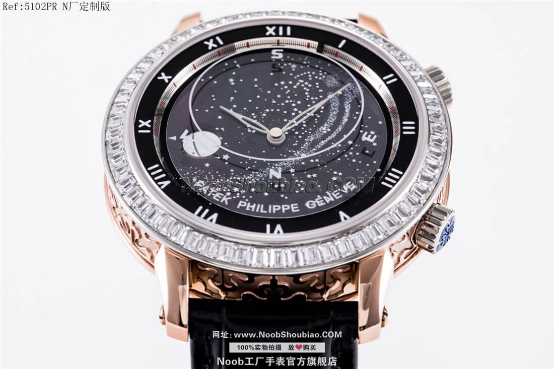百达翡丽星空 超级复杂功能计时 5102系列 5102PR NOOB厂定制版