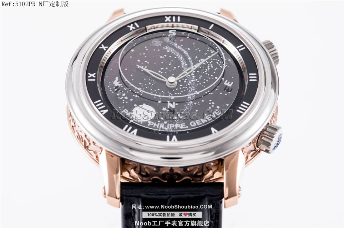 百达翡丽星空 超级复杂功能计时 5102系列 5102PR N厂定制版