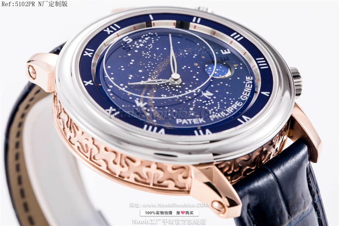  百达翡丽星空 超级复杂功能计时 5102系列 5102PR N厂手表定制版