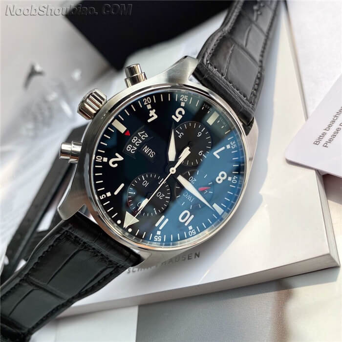 【原厂配件组装】IWC万国表手表 飞行员系列  CHRONOGRAPH计时腕表 系列 IW377701(飞计)