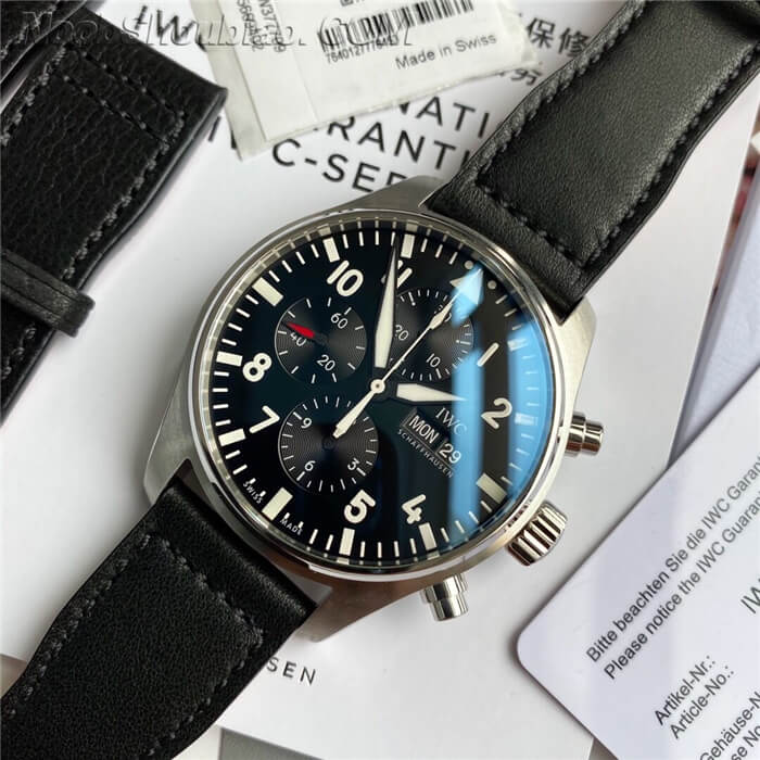 【原厂配件组装】IWC万国表手表 飞行员系列 经典系列 IW377709