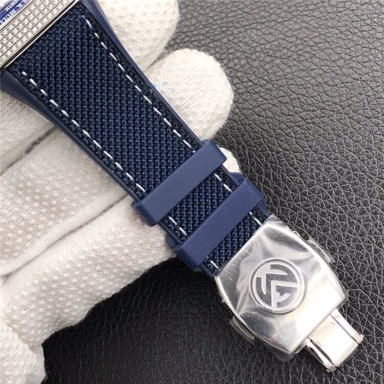 法兰克穆勒  Franck Muller Vanguard Classical V 45 游艇系列  镶钻 蓝盘 