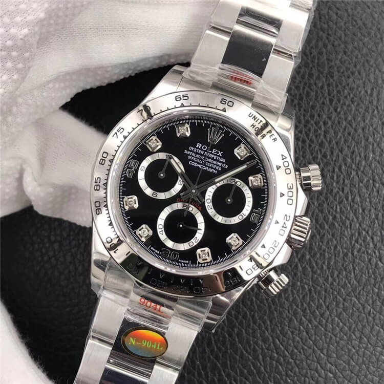 劳力士 宇宙计型迪通拿系列 m116509-0055 黑盘