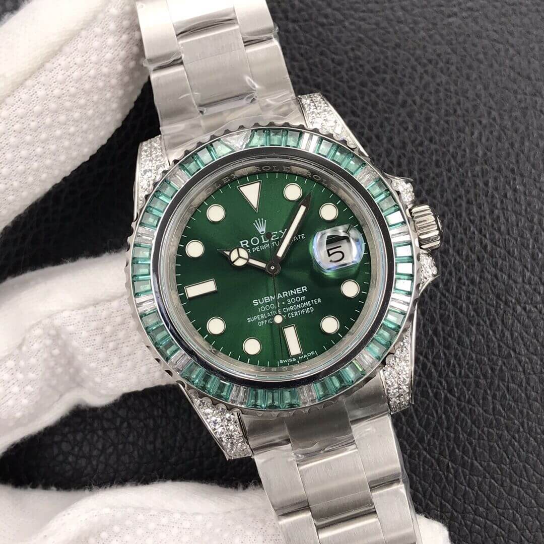 劳力士 Rolex 潜航者 Submariner M116610LV-0002 绿水鬼 Green Diamond“绿钻圈” - N厂 V10