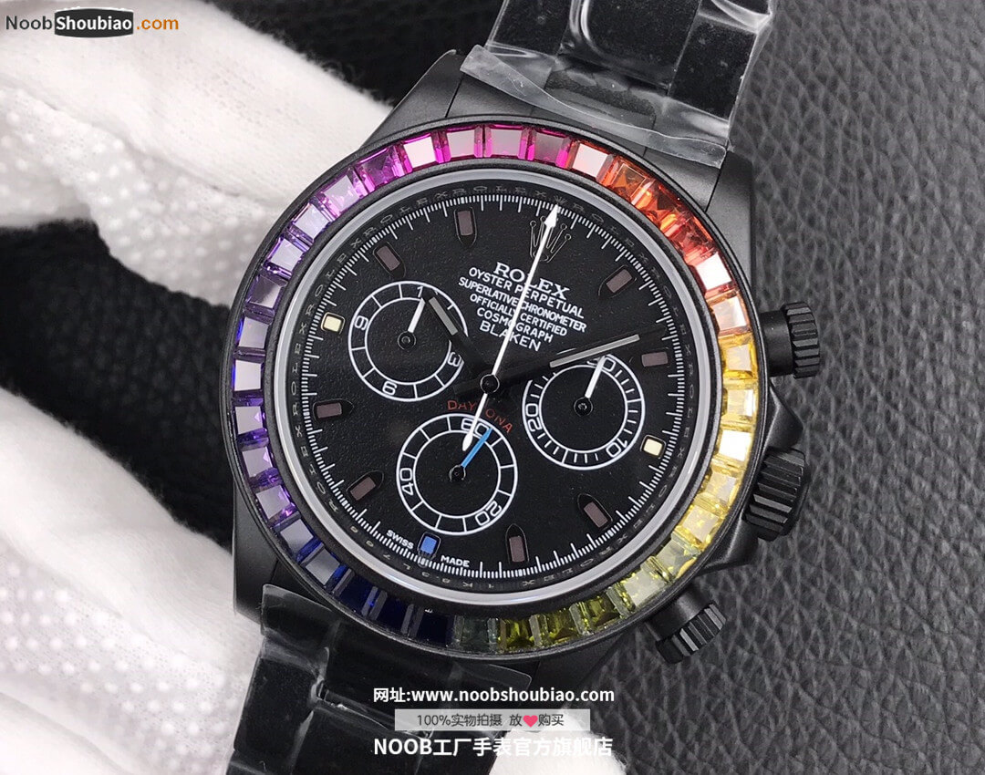 劳力士 Rolex 宇宙计型迪通拿 Cosmograph Daytona 德国BLAKEN改装厂 Rainbow 彩虹迪