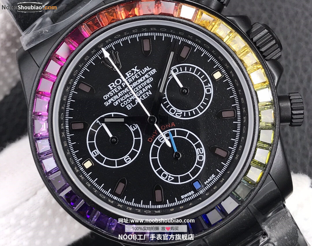 劳力士 Rolex 宇宙计型迪通拿 Cosmograph Daytona 德国BLAKEN改装厂 Rainbow 彩虹迪