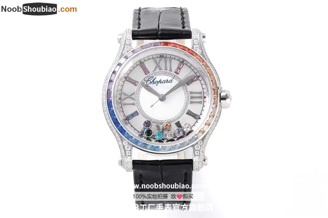 萧邦 chopard Happy Sport 彩钻腕表