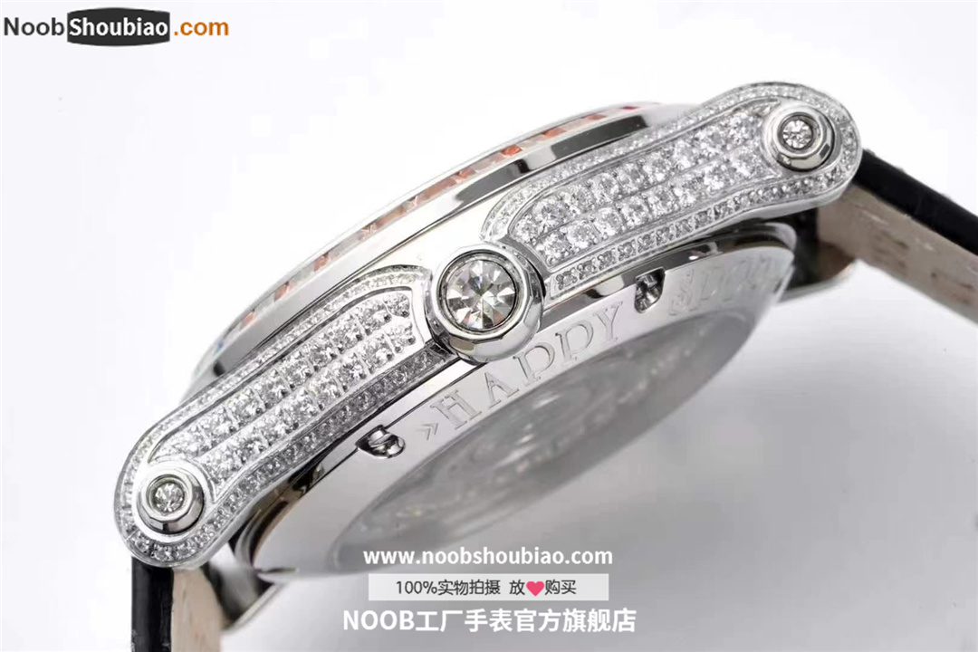 萧邦 chopard Happy Sport 彩钻腕表