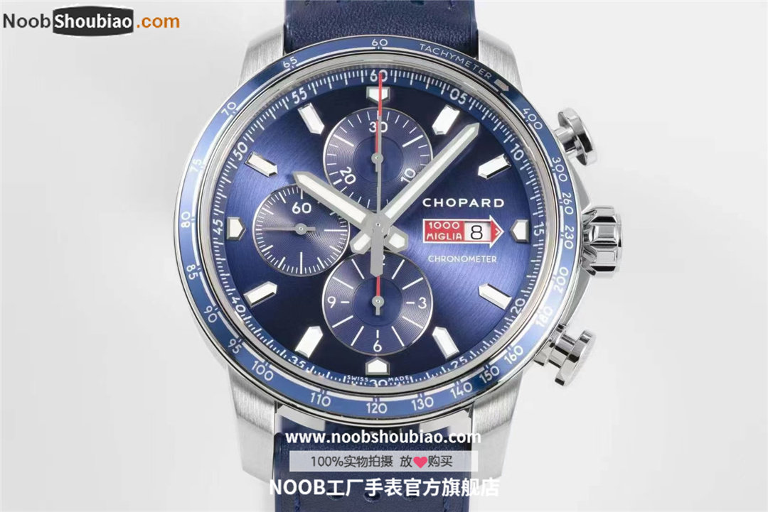 萧邦 经典赛车系列 MILLE MIGLIA GTS AZZURRO CHRONO系列 168571-3007