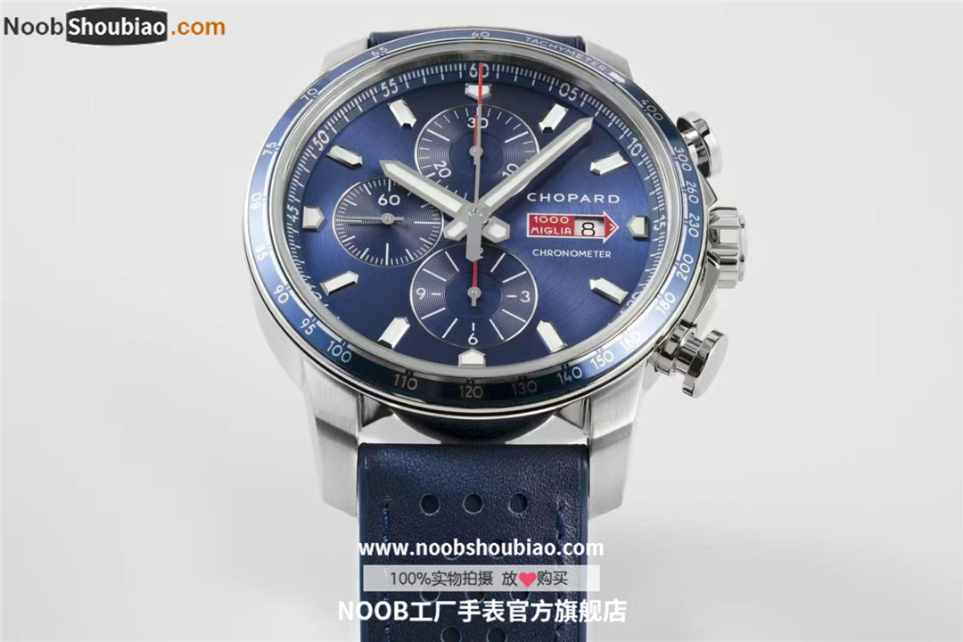 萧邦 经典赛车系列 MILLE MIGLIA GTS AZZURRO CHRONO系列 168571-3007